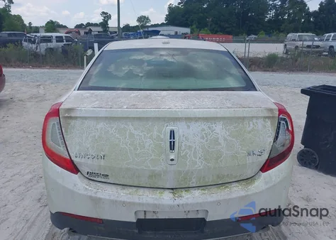 2014 Lincoln Mks z USA, uszkodzony, nr VIN 1LNHL9DK1EG604242